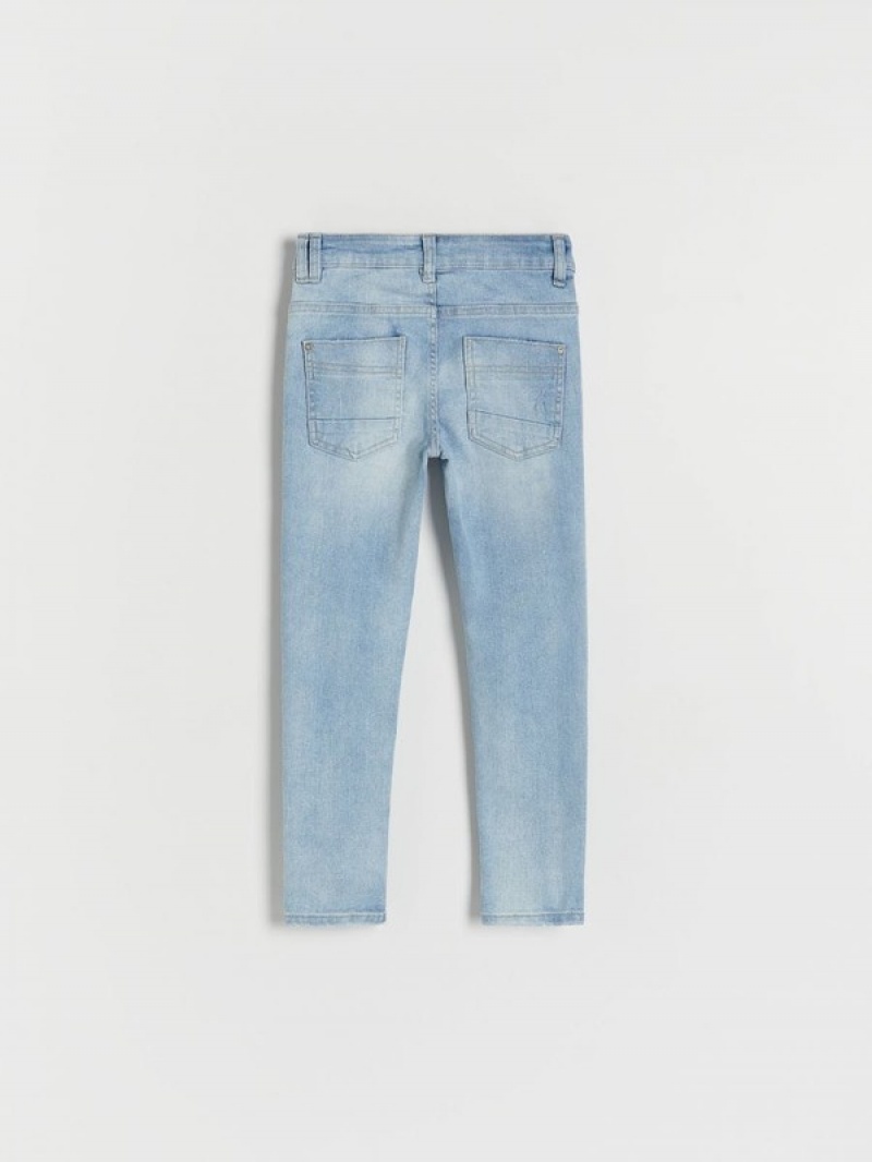 Reserved Elastic Slim Jeans Jongens Blauw | ZDUIB-7085