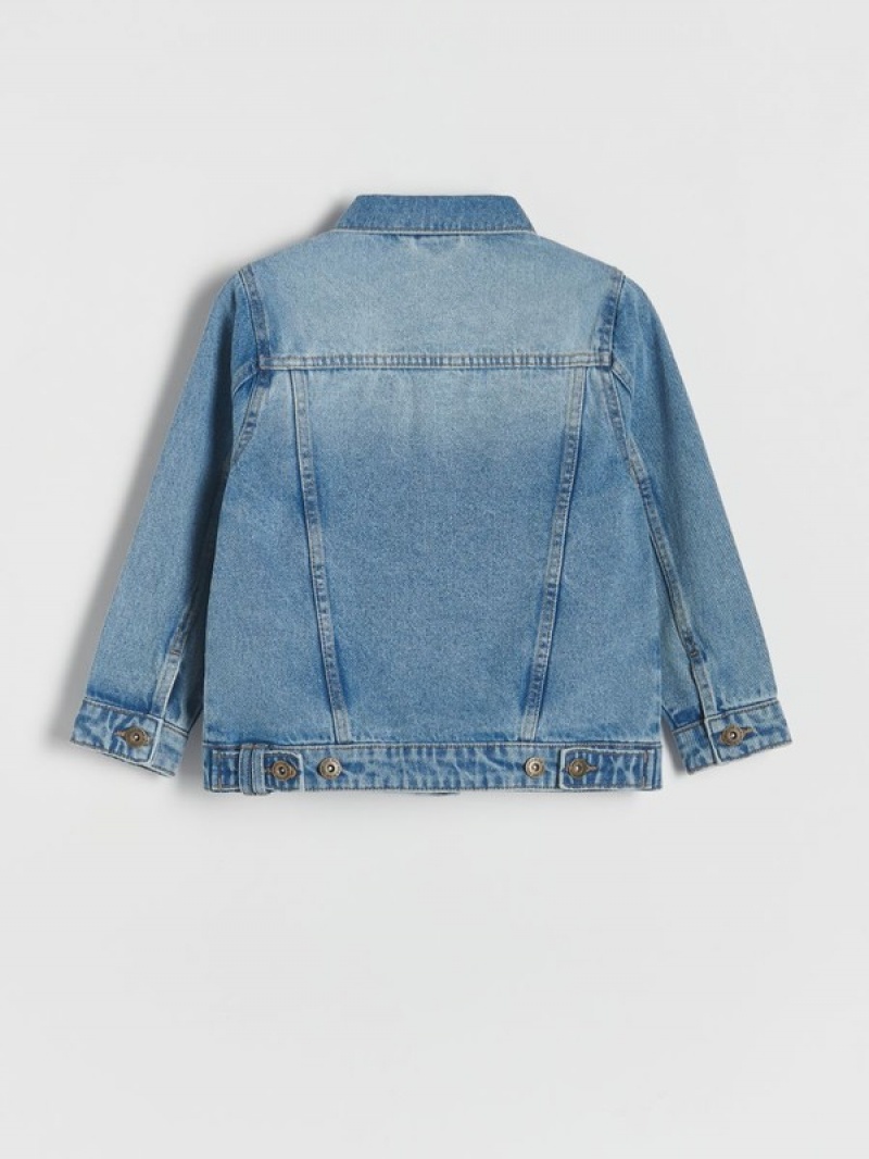 Reserved Faded Denim Jassen Jongens Blauw | BJLCH-6457