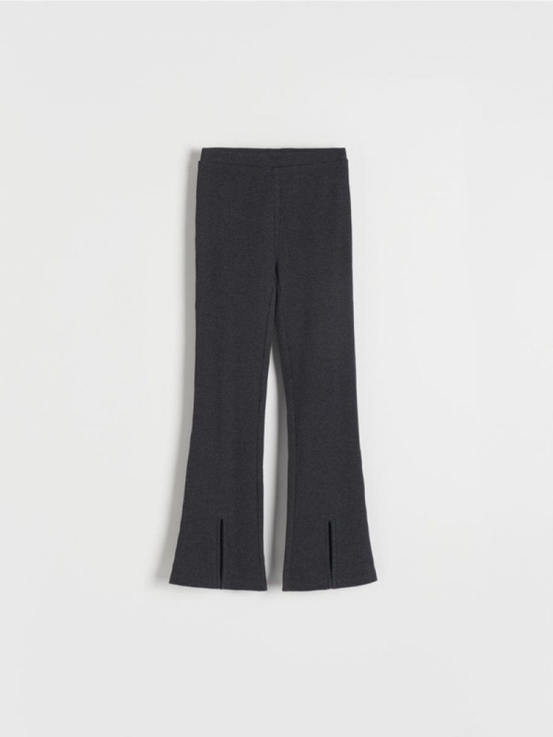 Reserved Flare Broek Meisjes Donkergrijs | WIPQM-7329