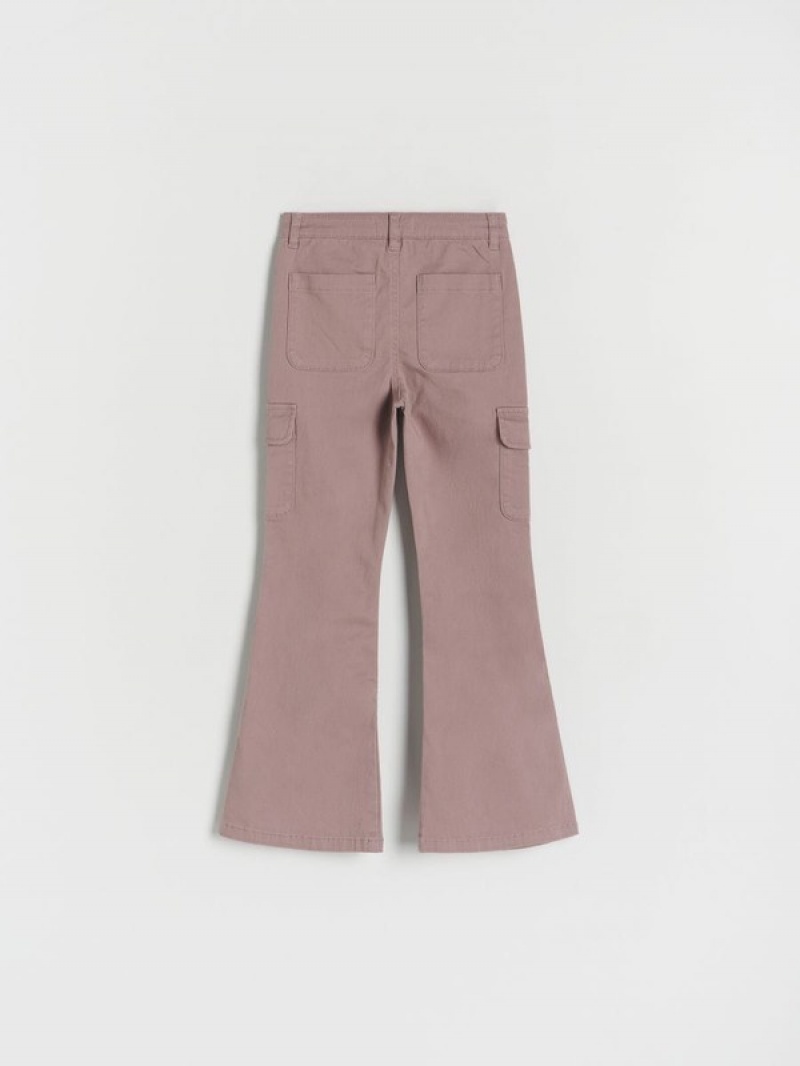 Reserved Flarecargo Pockets Broek Meisjes Bordeaux | IZVNM-8631