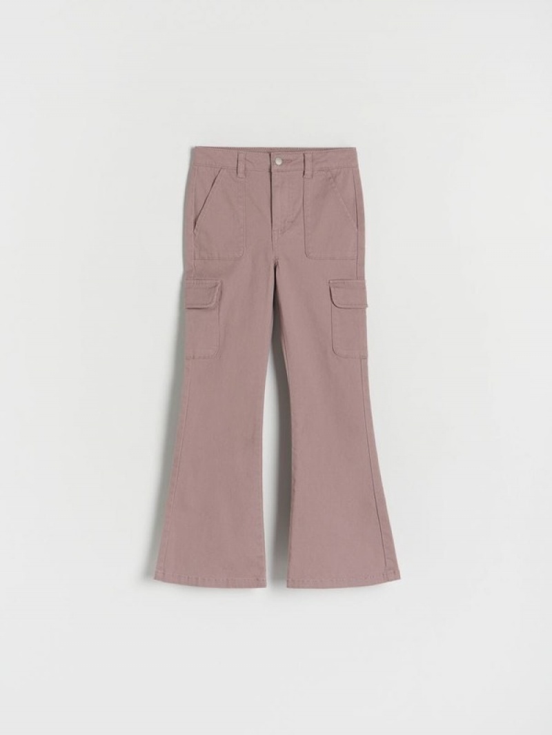 Reserved Flarecargo Pockets Broek Meisjes Bordeaux | IZVNM-8631