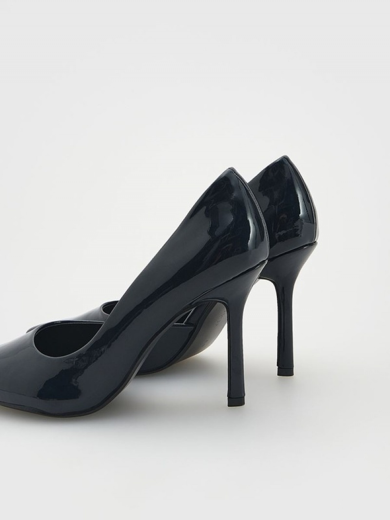 Reserved High Pumps Hakken Dames Donkerblauw | DULYN-9201