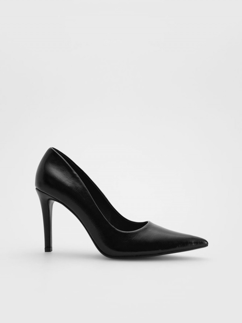 Reserved High Pumps Hakken Dames Zwart | JTIKA-5621