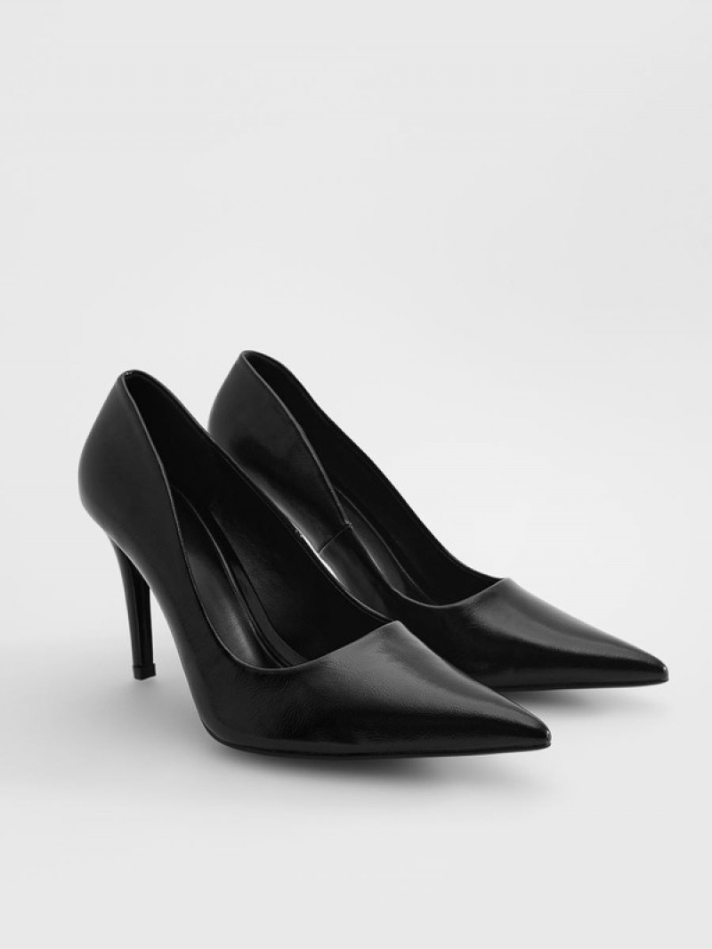 Reserved High Pumps Hakken Dames Zwart | JTIKA-5621