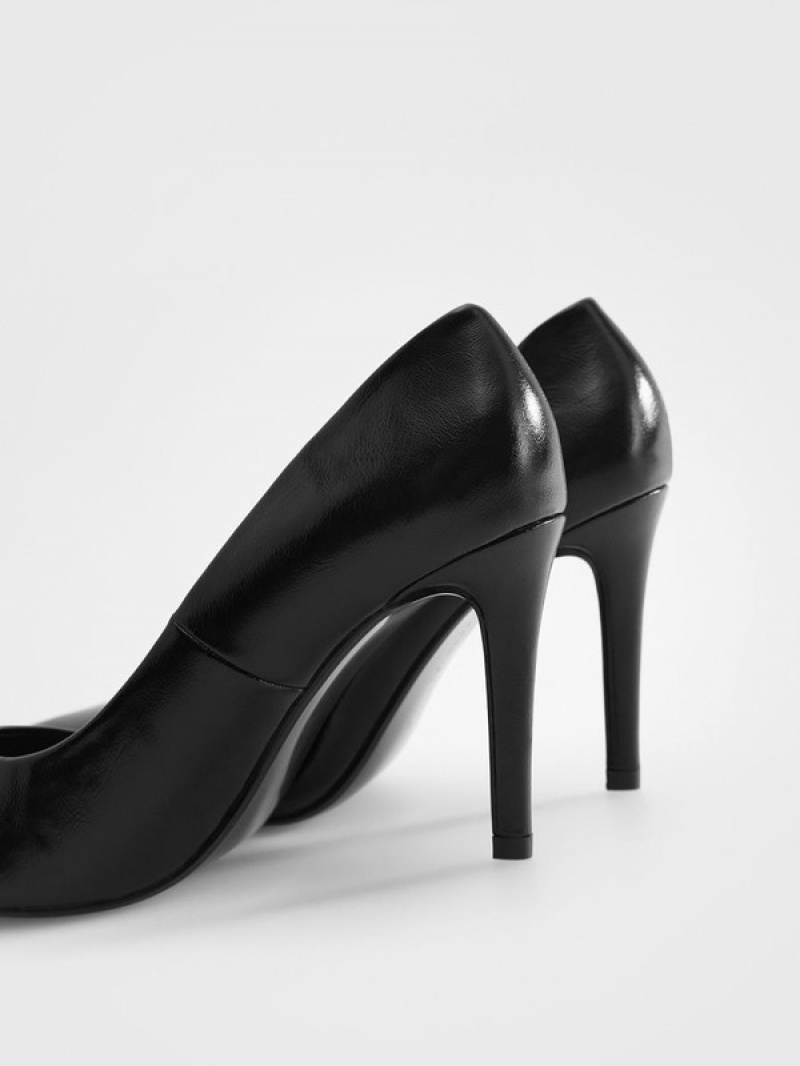 Reserved High Pumps Hakken Dames Zwart | JTIKA-5621