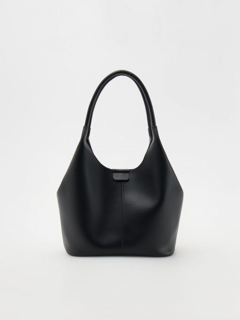 Reserved Hobo Tassen Dames Zwart | PKJWO-4695