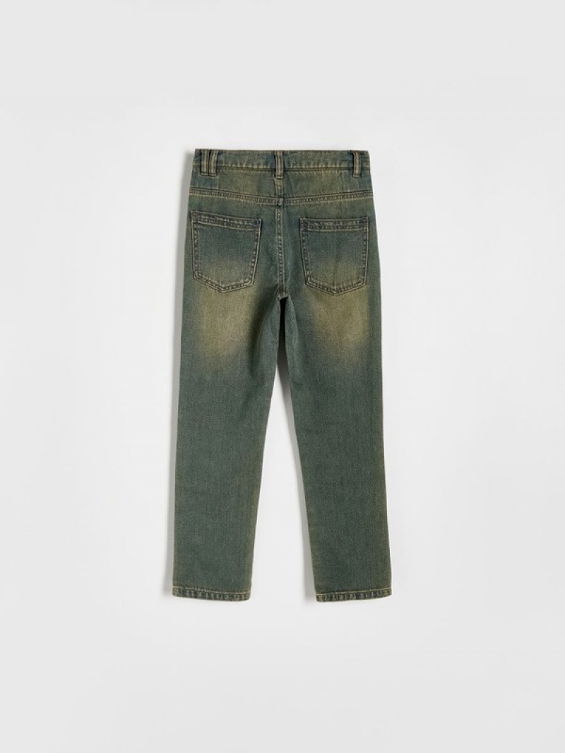 Reserved Jeanswash Effect Jeans Jongens Donkerblauw | GJXCH-9167