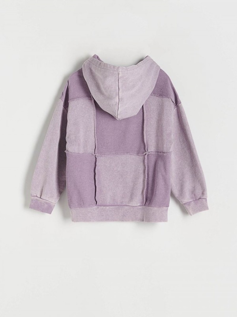 Reserved Jogging Top Sweatshirts Meisjes Lavendel | ZWKFE-5971