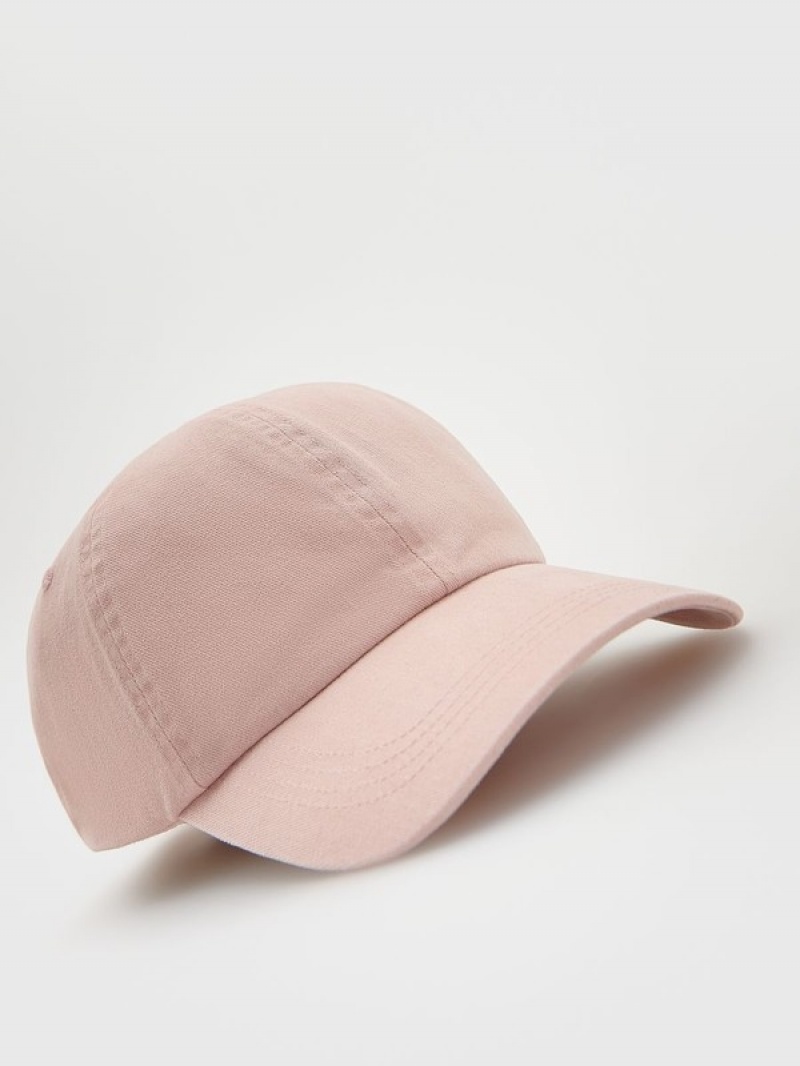 Reserved Katoenen Baseball Caps Dames Roze | KWSOC-2960