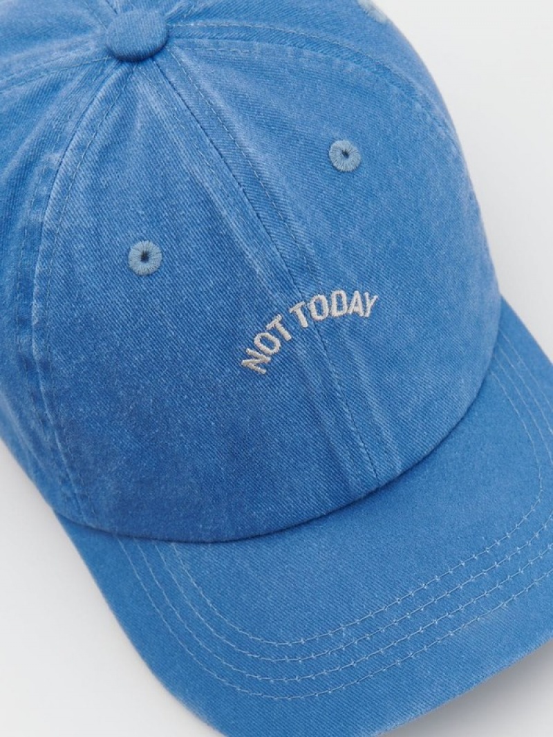 Reserved Katoenen Baseball Caps Jongens Blauw | UDKHR-5801