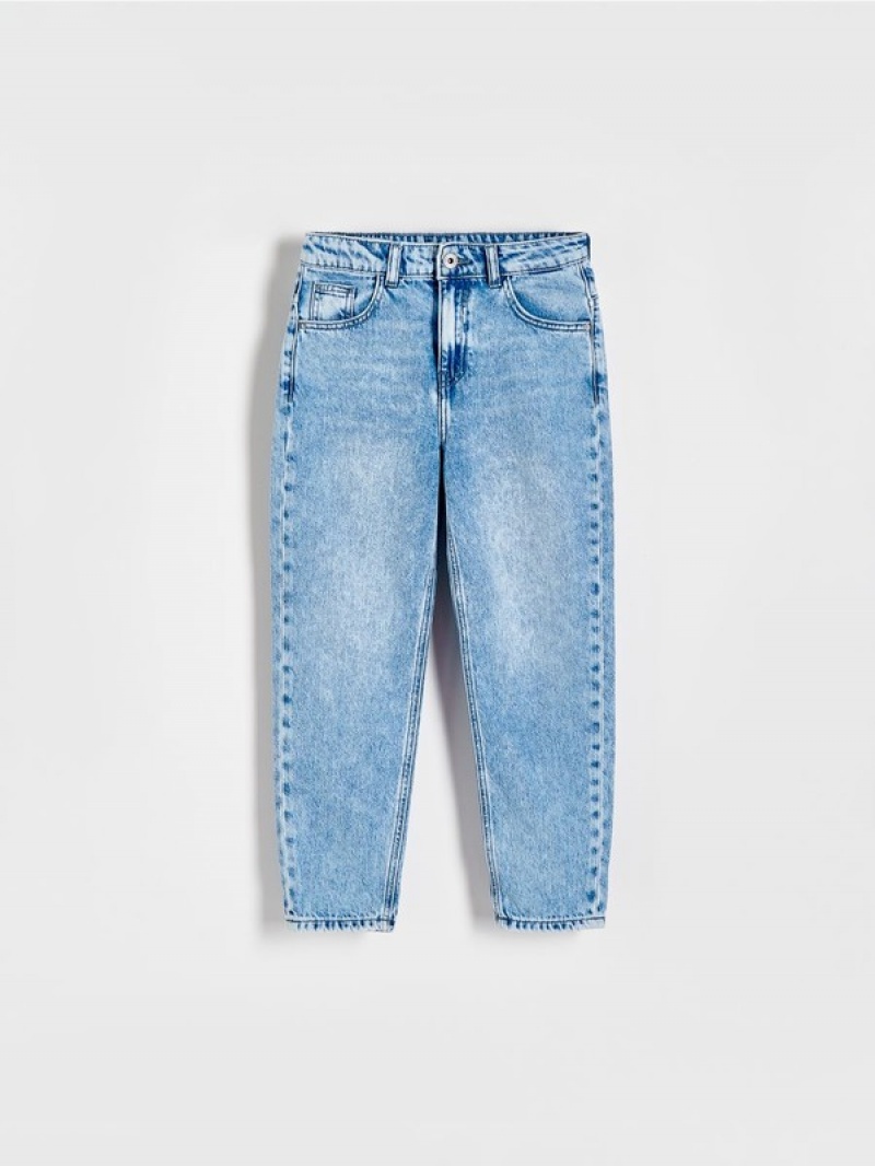 Reserved Klassieke Denim Loose Fit Jeans Jongens Blauw | NRUCM-0136