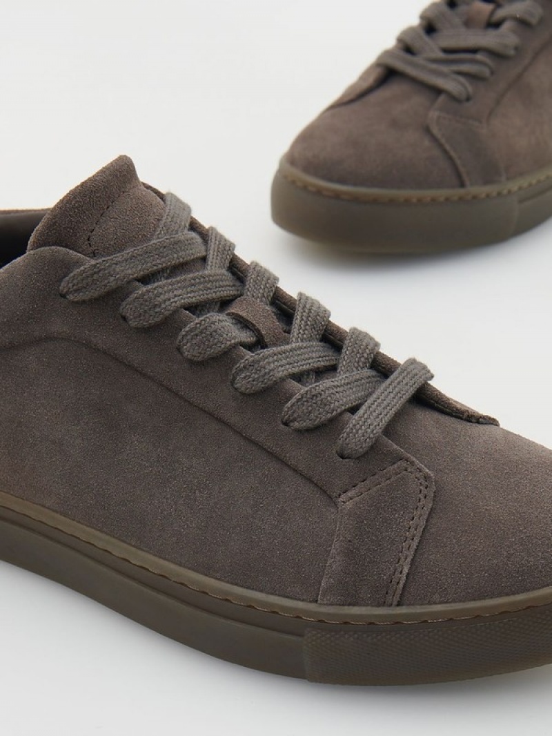 Reserved Leren Rich Schoenen Heren Bruin | GVIHR-3576