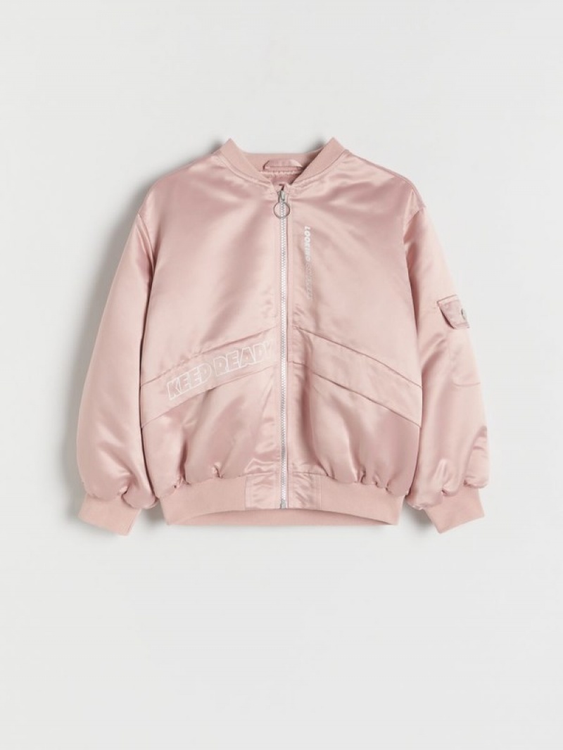 Reserved Outer Jassen Meisjes Roze | HRMNY-1872