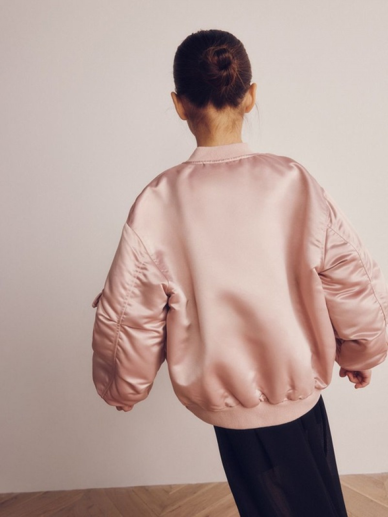 Reserved Outer Jassen Meisjes Roze | HRMNY-1872