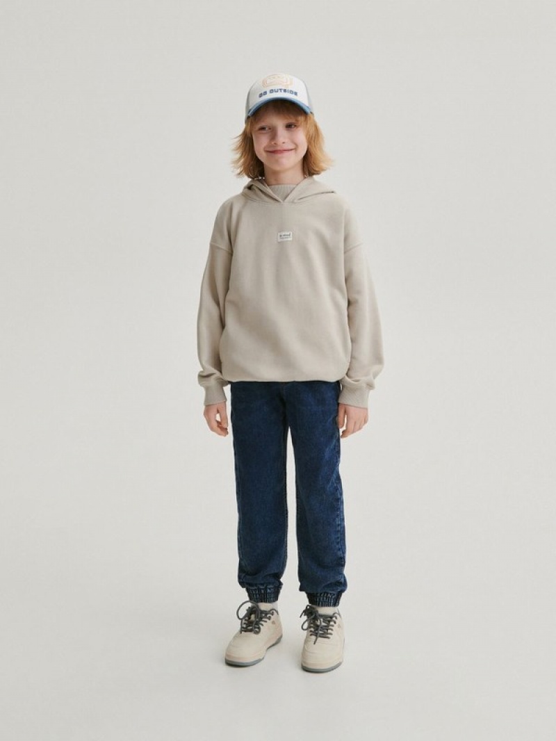 Reserved Oversized Truien Jongens Beige | PJCRQ-9724