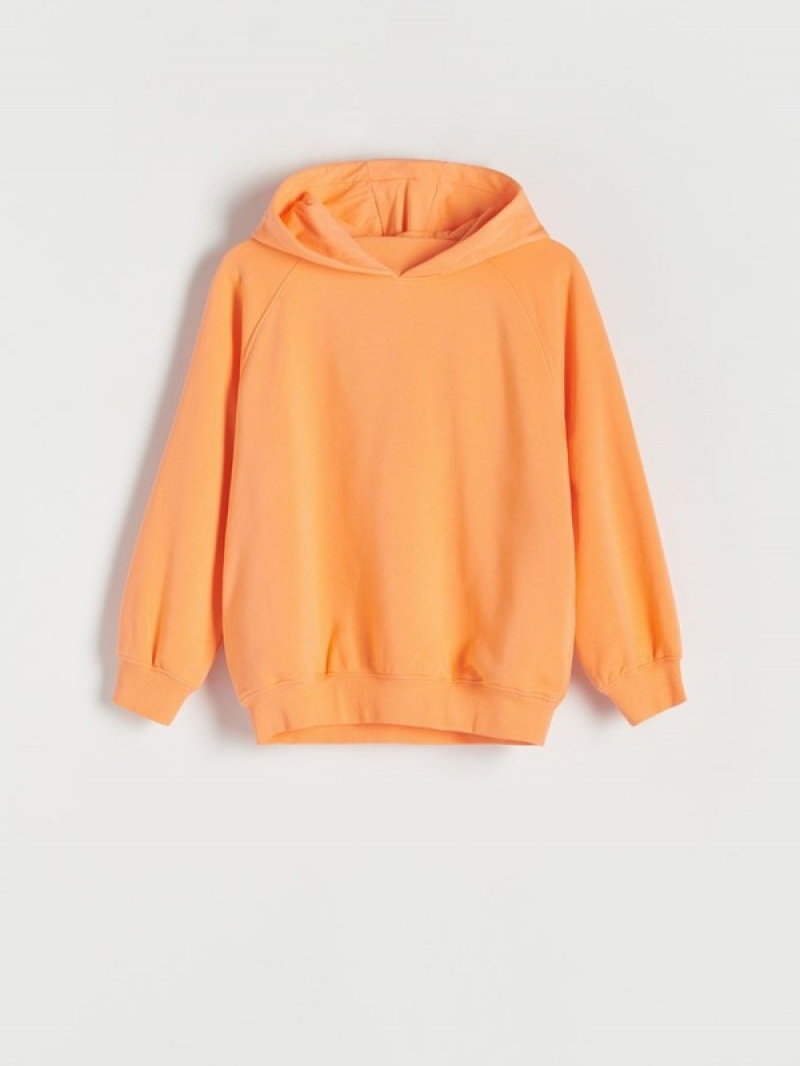 Reserved Oversized Truien Jongens Koraal | QNICP-0759