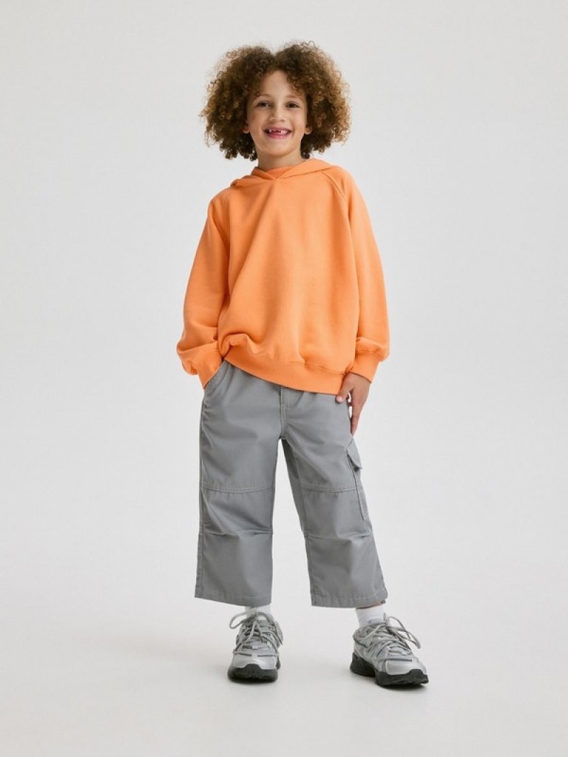 Reserved Oversized Truien Jongens Koraal | QNICP-0759