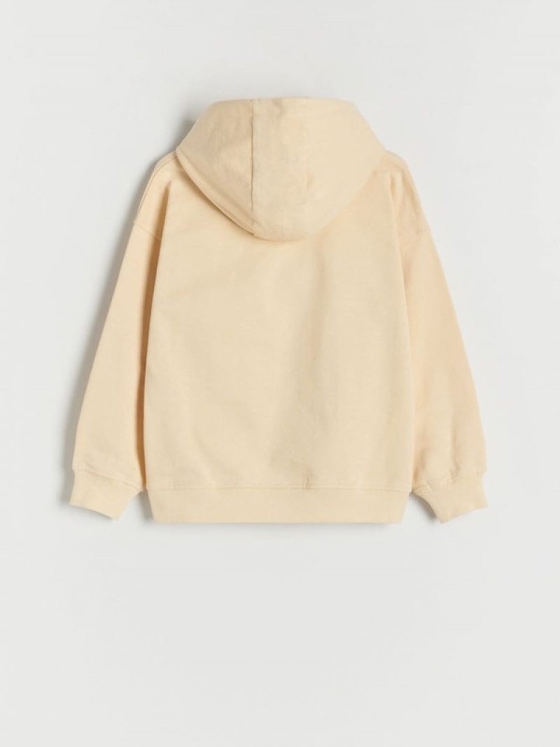 Reserved Oversized Truien Jongens Lichtgeel | QPAHO-6842