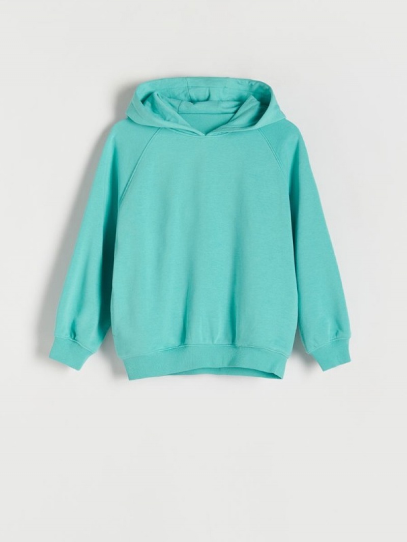 Reserved Oversized Truien Jongens Turquoise | HSCWU-2680