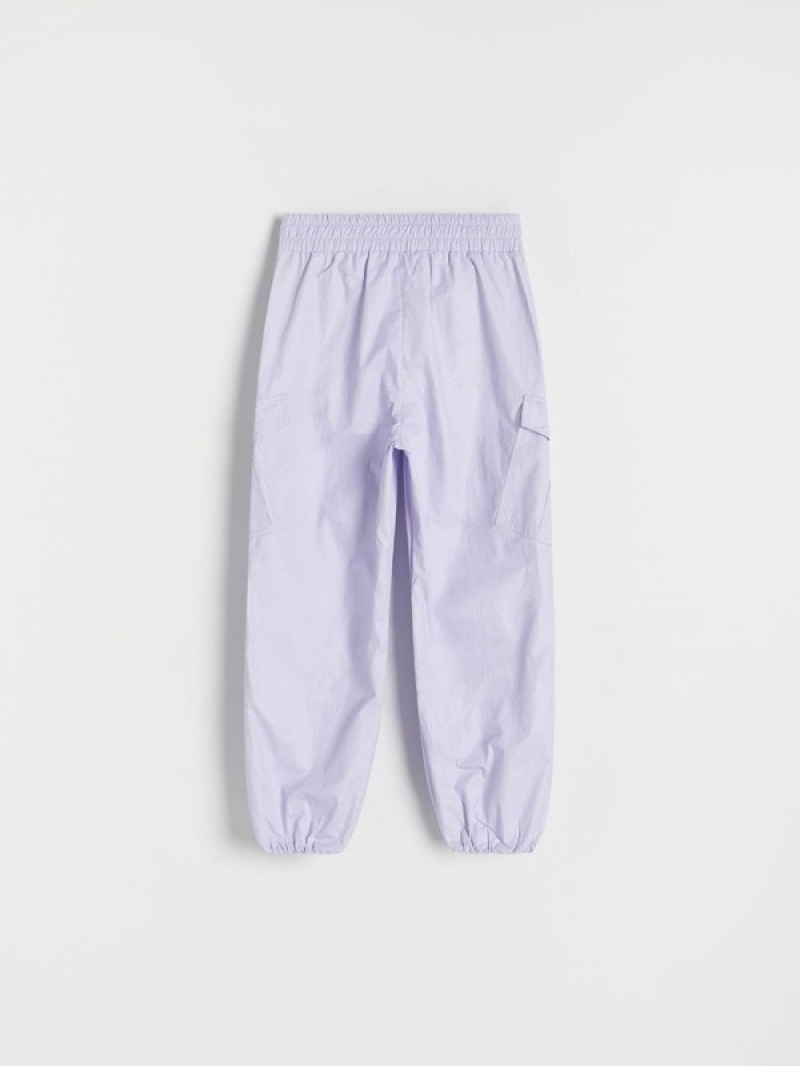 Reserved Parachutecargo Pockets Broek Meisjes Lavendel | KLOVM-7986