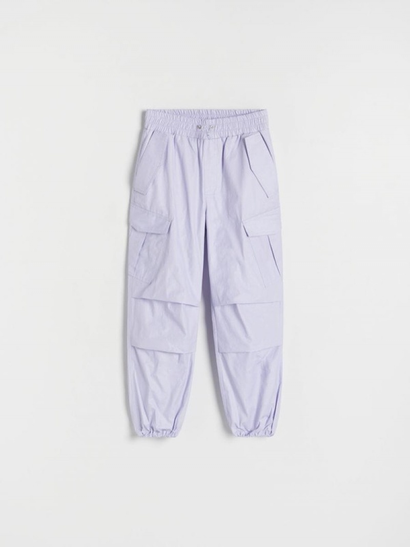 Reserved Parachutecargo Pockets Broek Meisjes Lavendel | KLOVM-7986