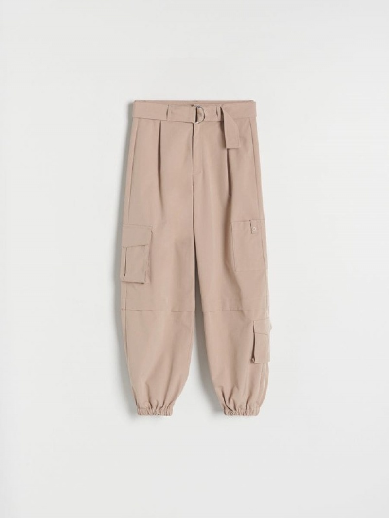 Reserved Parachutecargo Pockets Broek Meisjes Koffie | XIMOA-2573