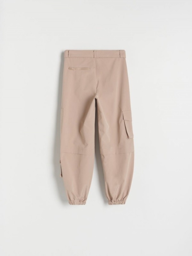 Reserved Parachutecargo Pockets Broek Meisjes Koffie | XIMOA-2573