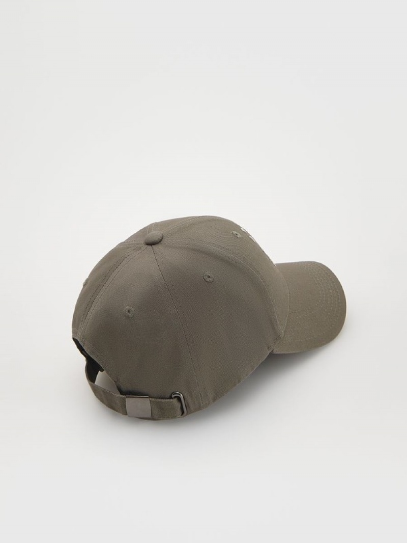 Reserved Peaked Caps Heren Grijs Bruin | EQFVM-8156