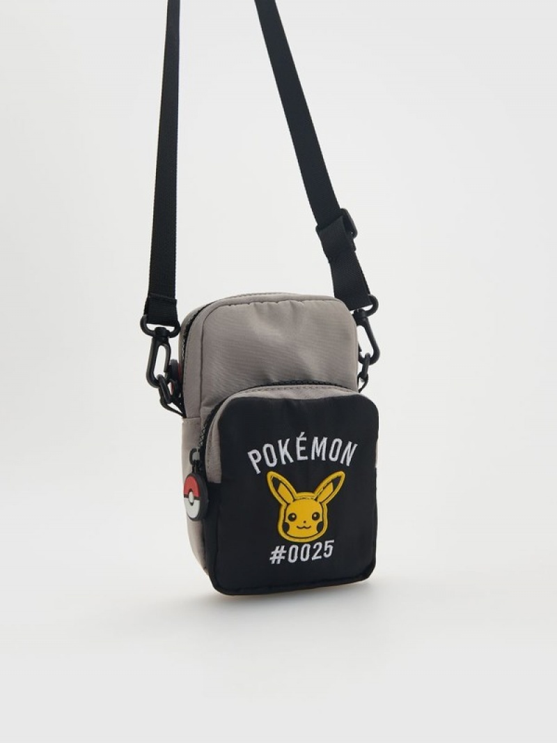 Reserved Pokémon Bum Tassen Meisjes Zwart | MTASP-0942