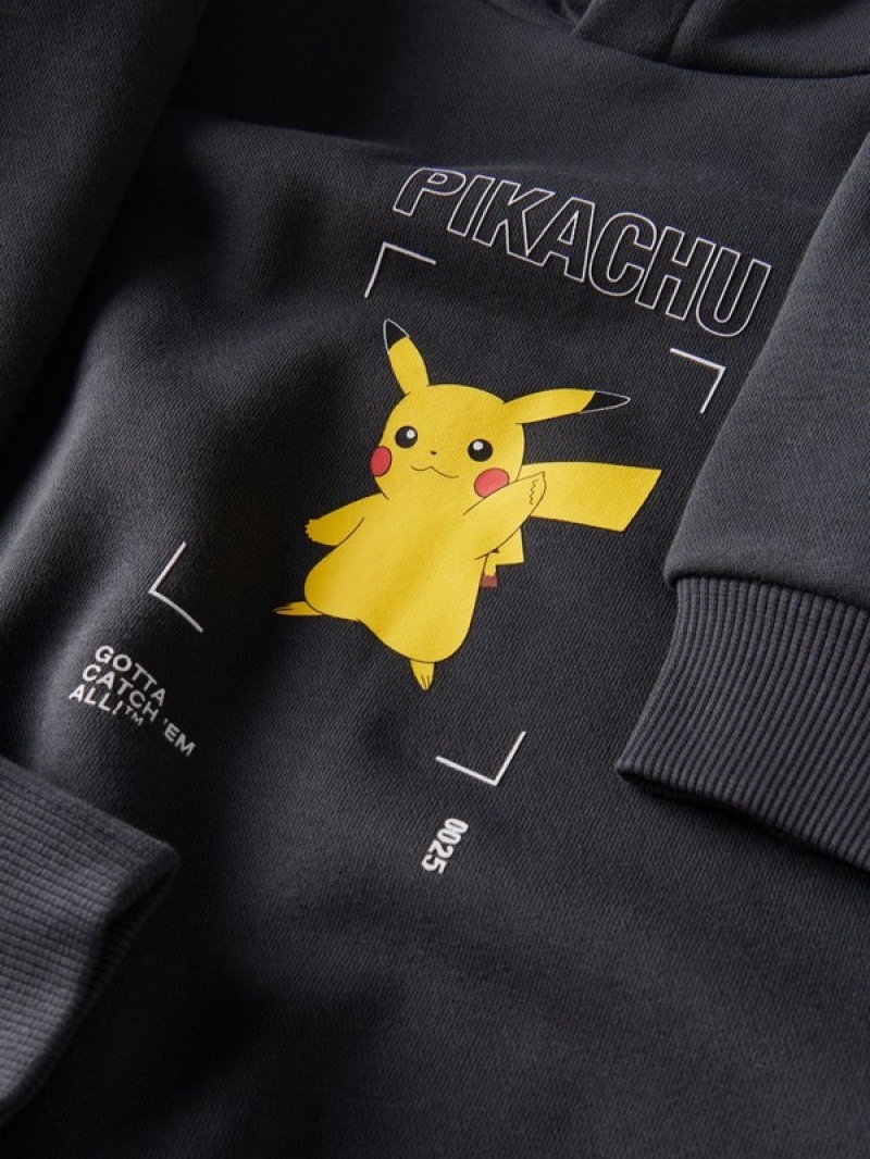 Reserved Pokémon Oversized Truien Jongens Donkergrijs | BSCNF-8739