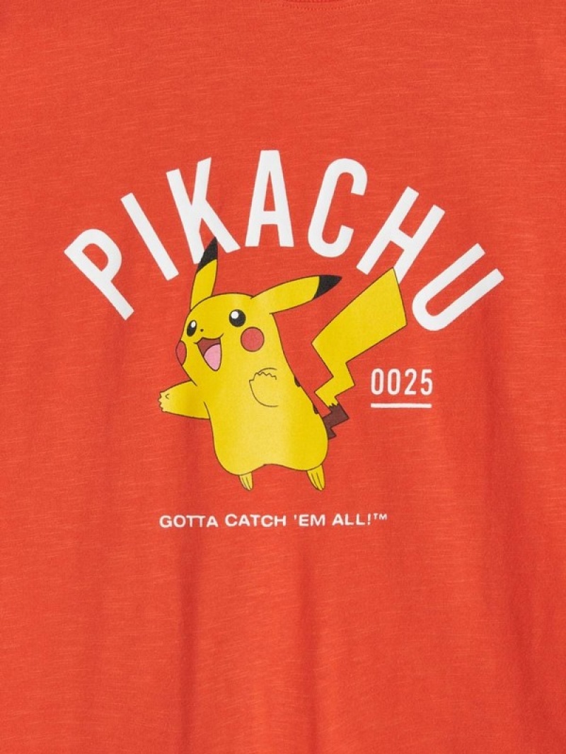 Reserved Pokémon T-shirts Jongens Rood | HWUGT-7158