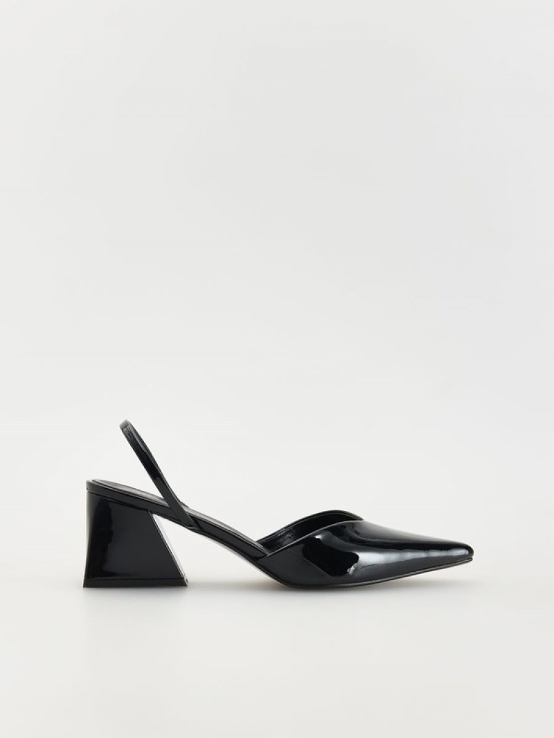 Reserved Pumps Hakken Dames Zwart | SPHIC-3924