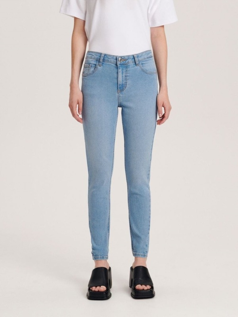 Reserved Push Up Jeans Dames Blauw | VEWIF-7269