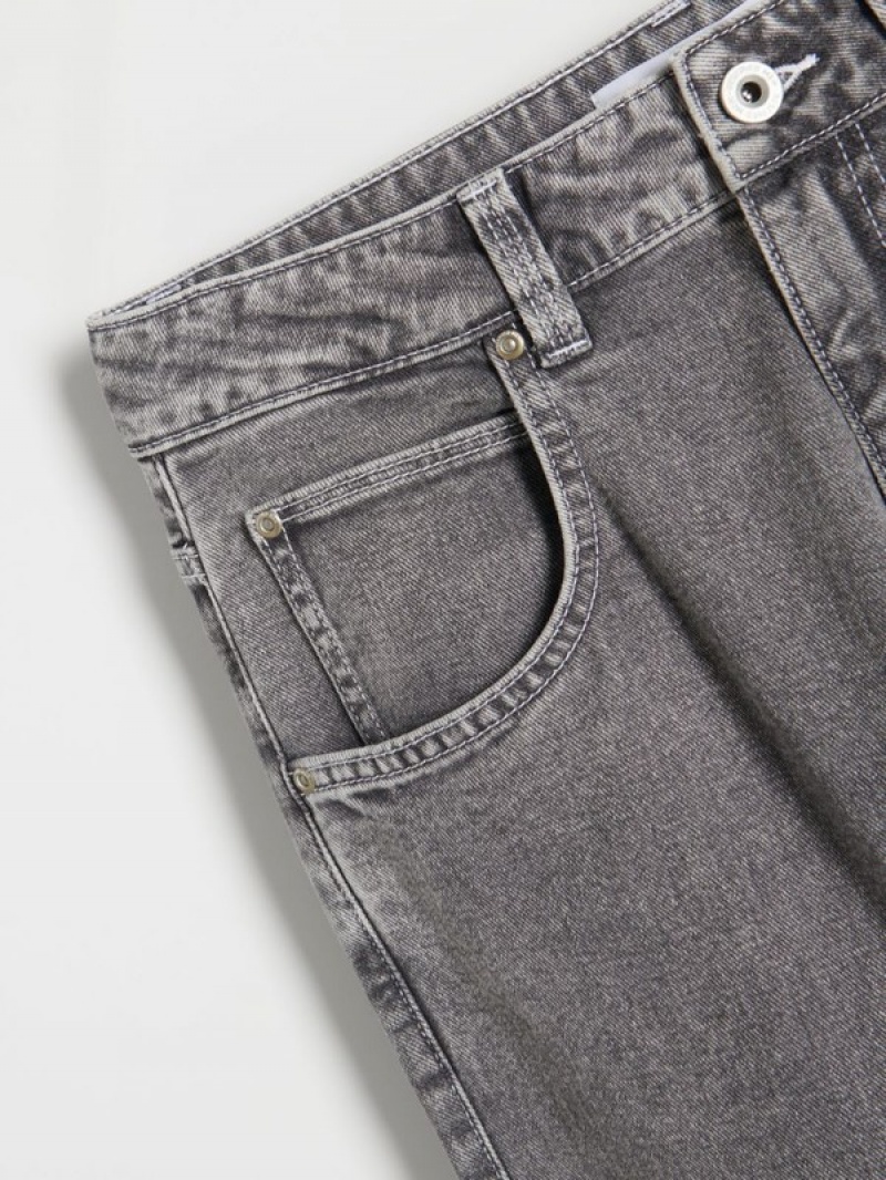 Reserved Rechtdoor Fit Jeans Heren Lichtgrijs | NIKXT-3605