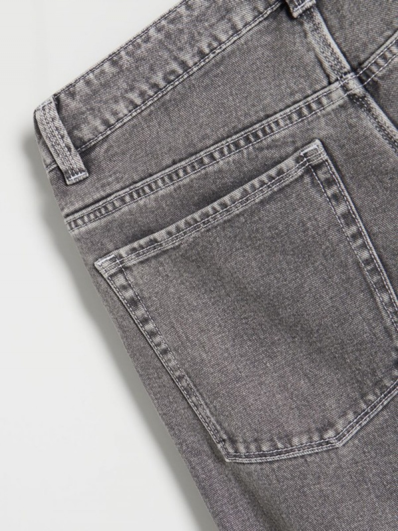 Reserved Rechtdoor Fit Jeans Heren Lichtgrijs | NIKXT-3605