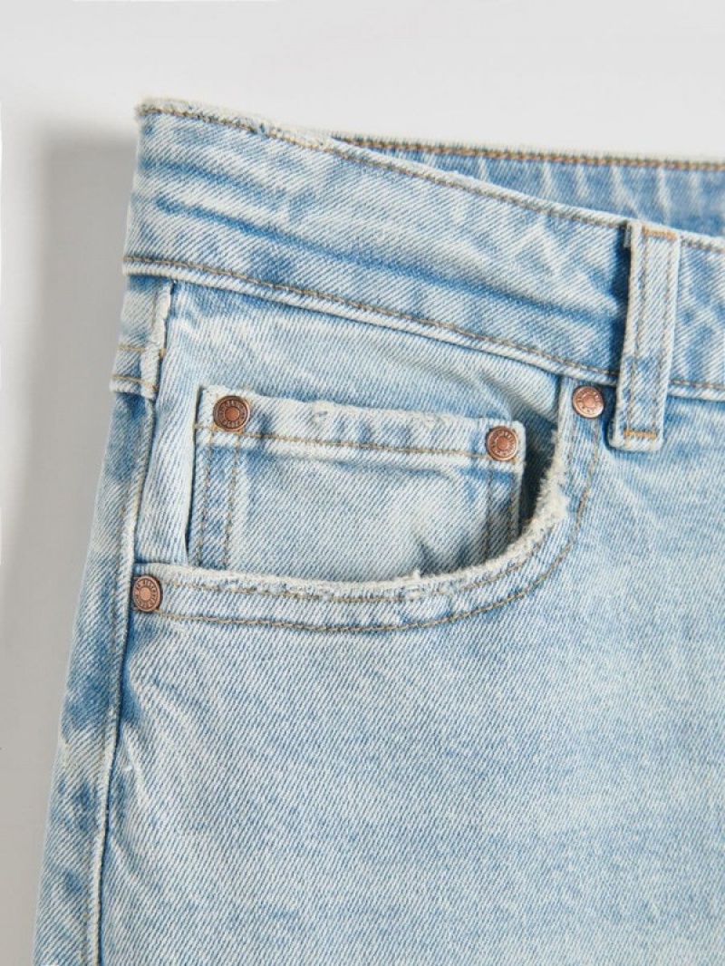 Reserved Rechtdoor Jeans Dames Blauw | ISZEK-1584