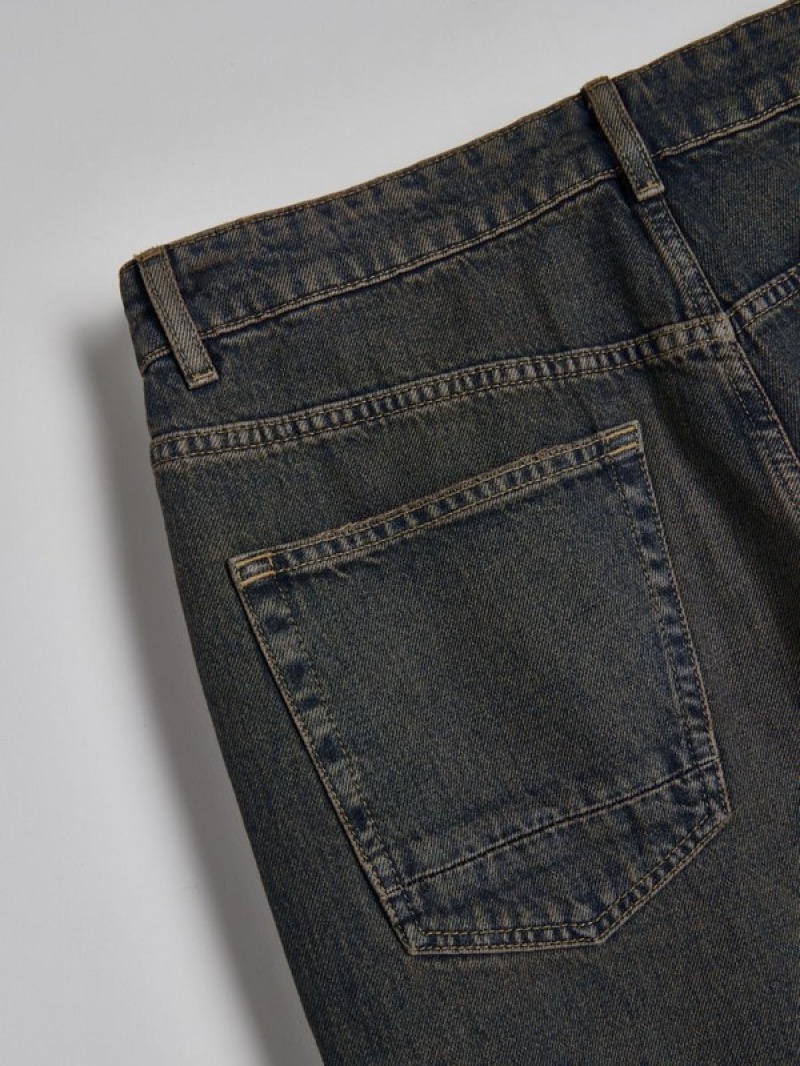 Reserved Rechtdoor Jeans Heren Indigo | ZLWEP-6093