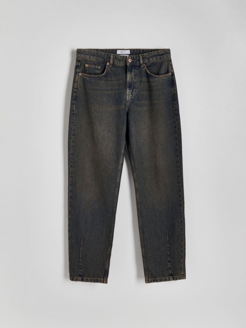 Reserved Rechtdoor Jeans Heren Indigo | ZLWEP-6093