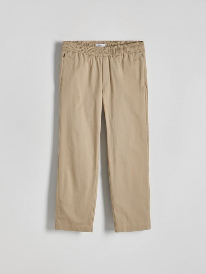 Reserved Regular Broek Heren Beige | DJOBU-4815