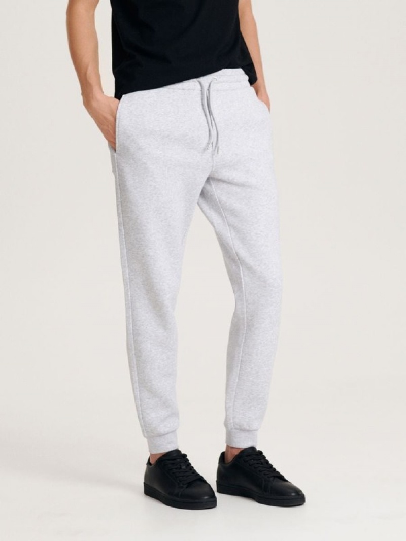 Reserved Regular Fit Track Bottoms Broek Heren Lichtgrijs | WUCLX-8395