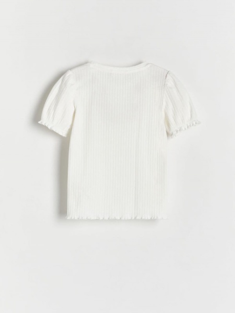 Reserved Rib Knit T-shirts Meisjes Room | OJADB-7168