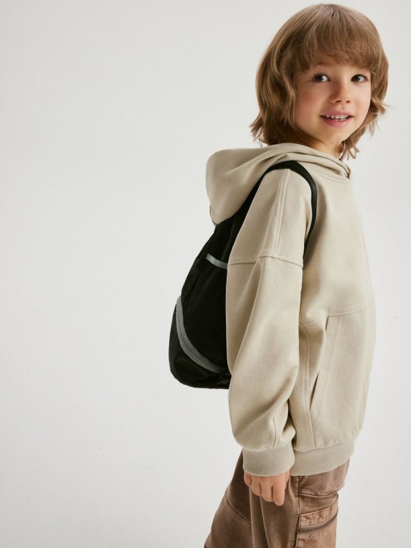 Reserved Rucksack Tassen Jongens Zwart | ECQVH-6548