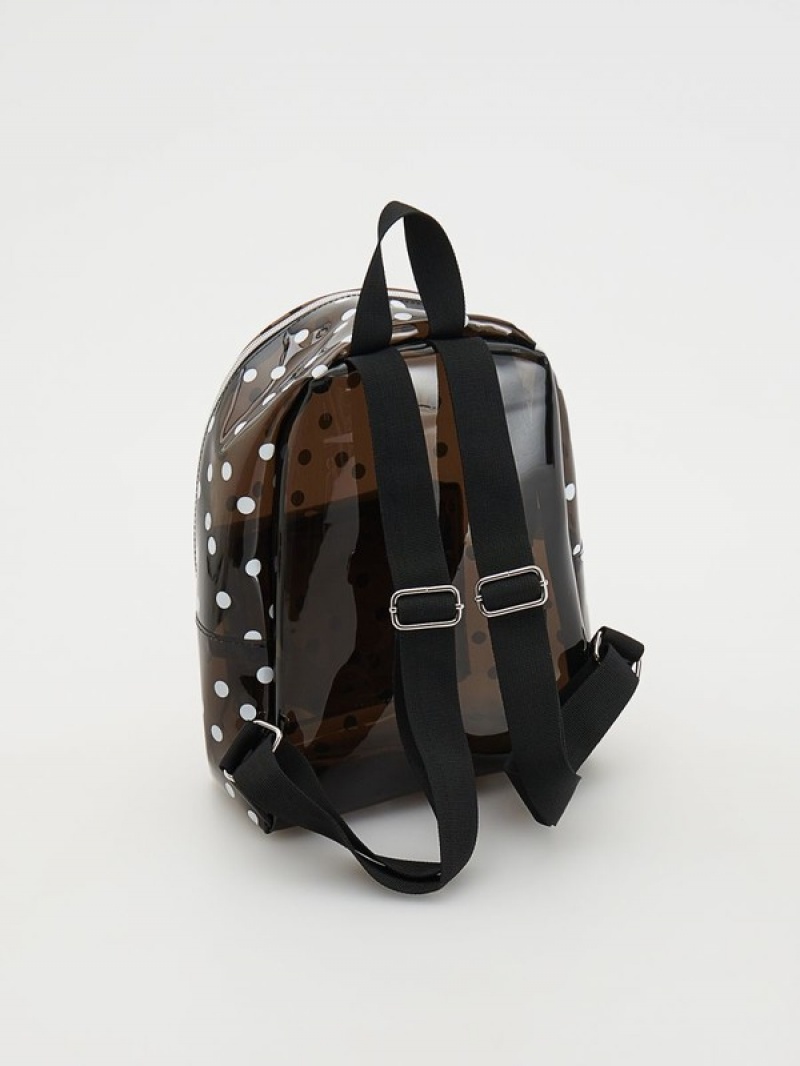 Reserved Rucksack Tassen Meisjes Zwart | NAXSY-8746