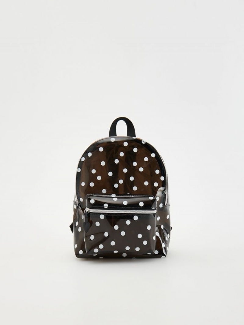 Reserved Rucksack Tassen Meisjes Zwart | NAXSY-8746