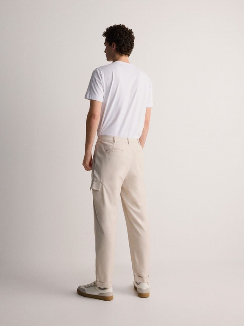 Reserved Slim Cargo Broek Heren Room | LKCOM-7016