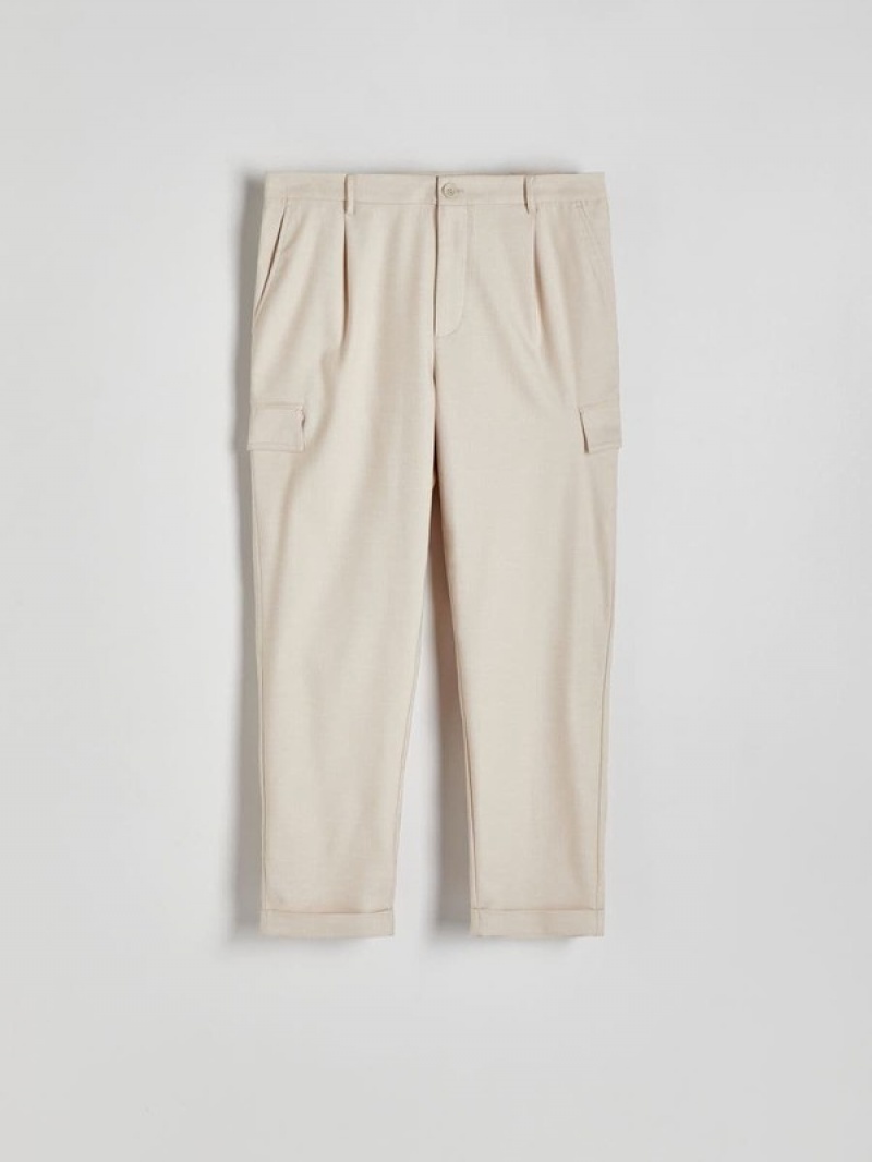 Reserved Slim Cargo Broek Heren Room | LKCOM-7016