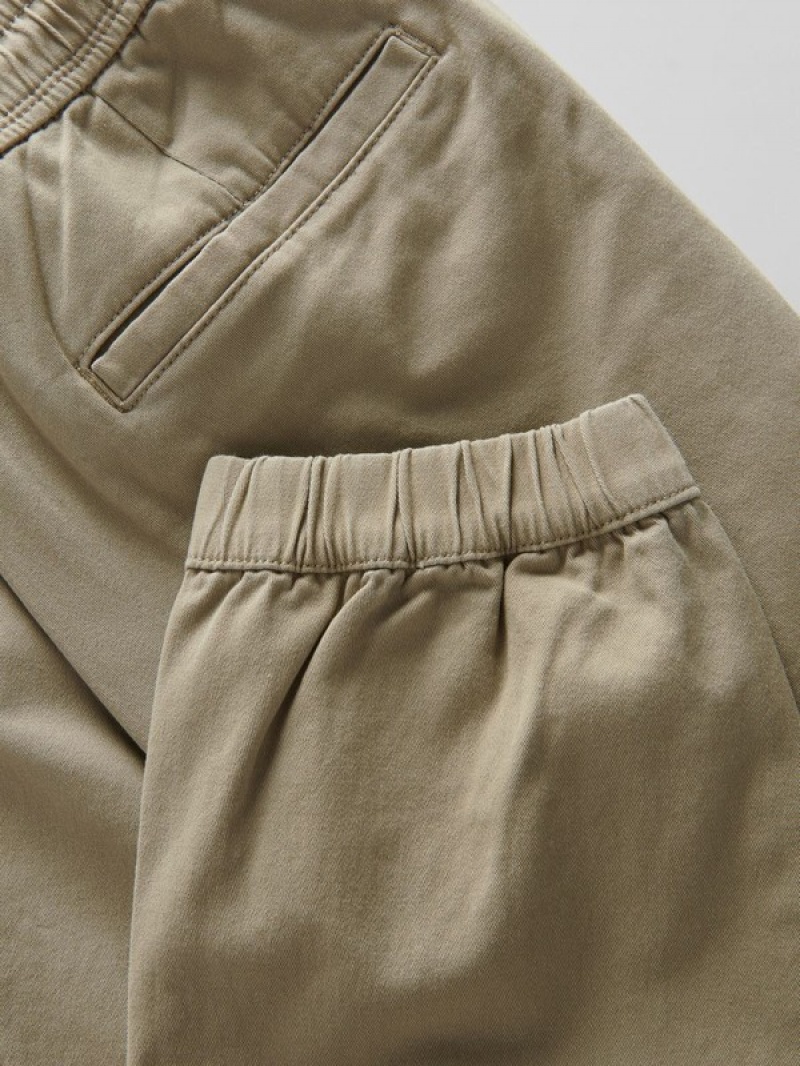 Reserved Slim Joggers Broek Heren Beige | UDRYF-7950