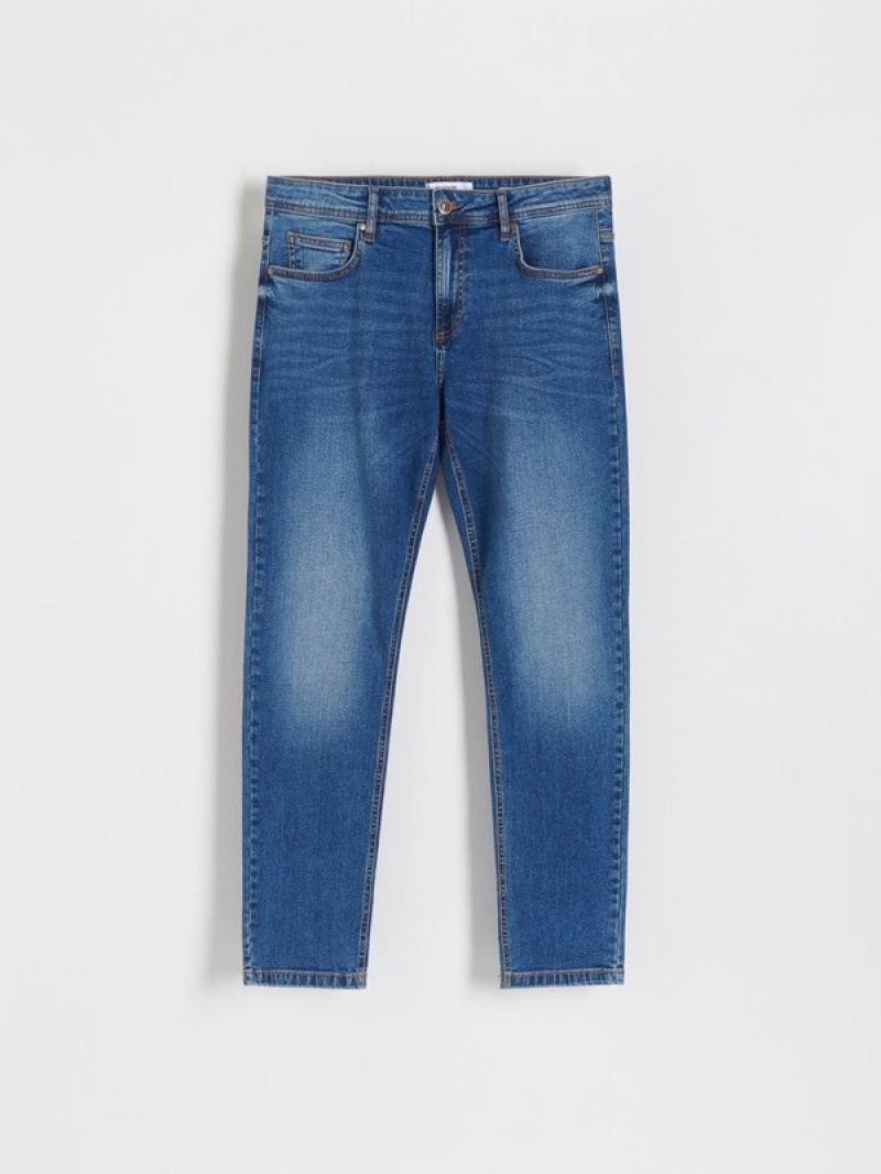 Reserved Slimwash Effect Jeans Heren Blauw | XROYZ-7203