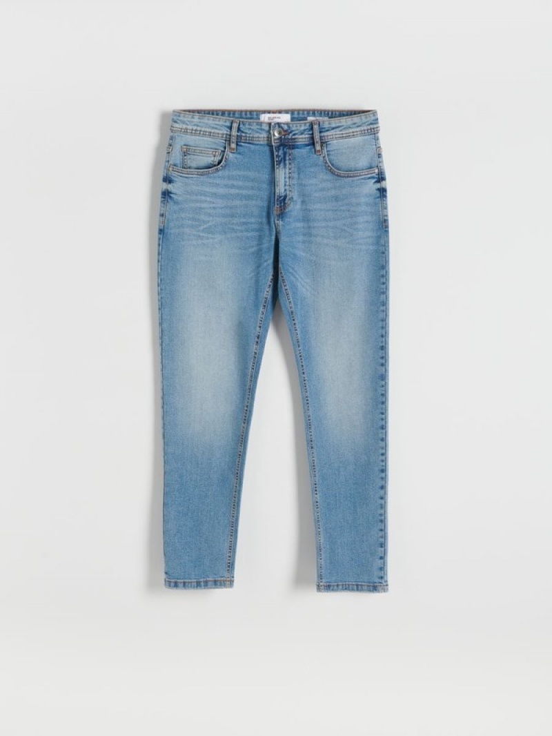 Reserved Slimwash Effect Jeans Heren Blauw | YUKEJ-8670