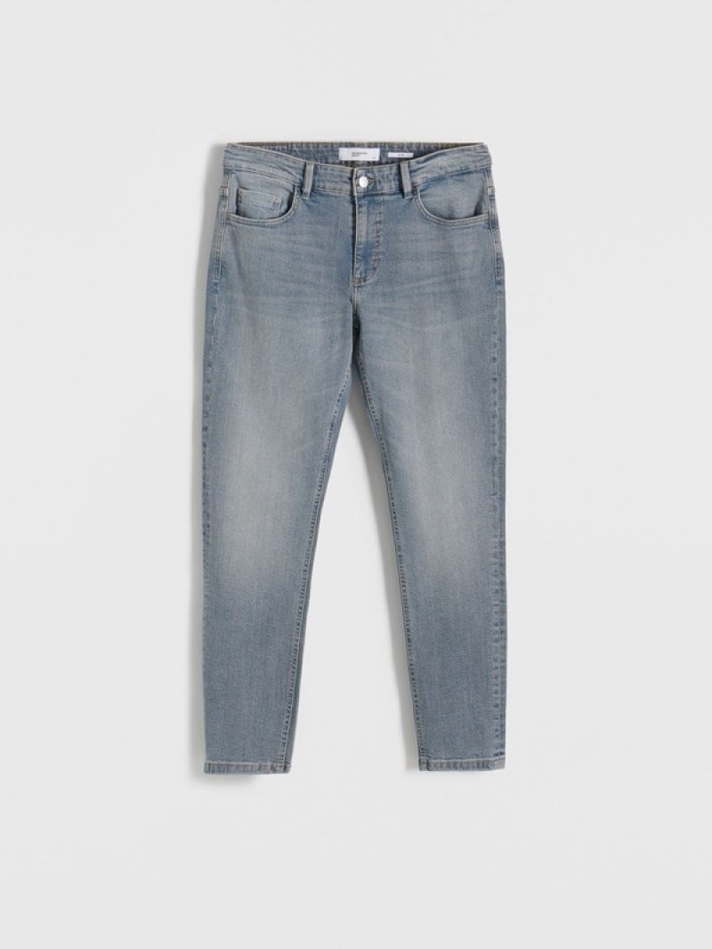 Reserved Slimwash Effect Jeans Heren Lichtgrijs | ATIZG-8562